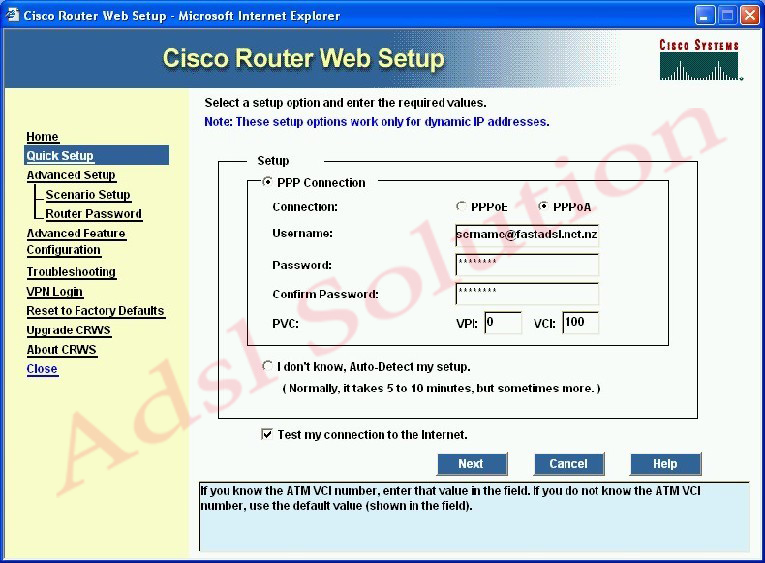 Cisco 827H ADSL Router